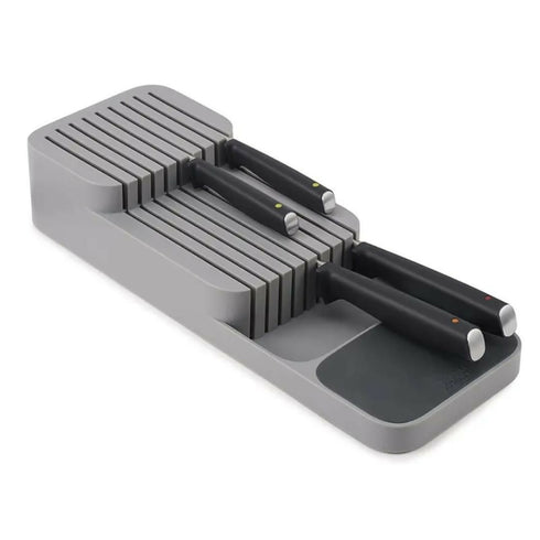 Modern Design Flatware Knife Cutlery Plastic Drawer Storage Organizer