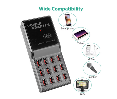 12USB Fast Charger