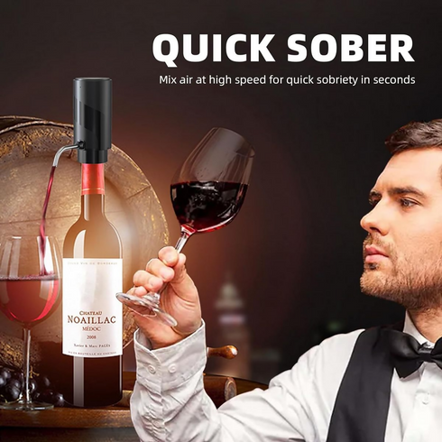 Electric Wine Aerator Pourer Automatic Wine Bottle Dispenser Decanter