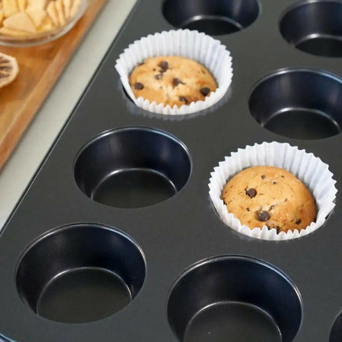 12 Cups Non-Stick Muffin Baking Pan