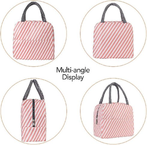 Leakproof Reusable Cooler Bag-Pink