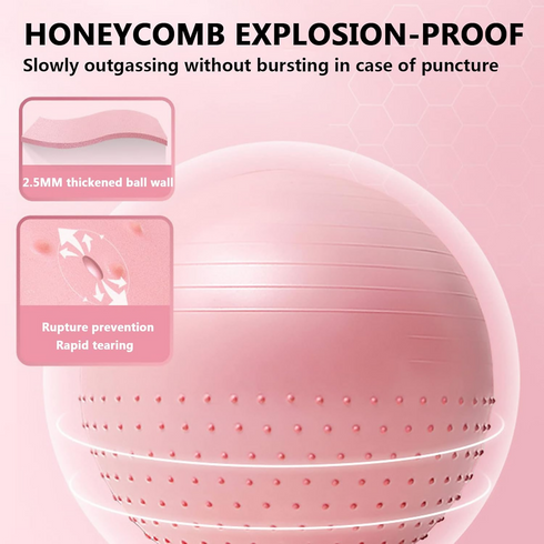 Extra Thick Yoga Ball Exercise Ball.