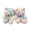Winter Plush Teddy Bear Slippers
