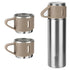 Thermal Insulated Travel Flask Set-Cream