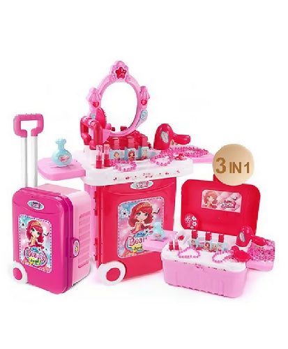 Kids Beauty Vanity Dressing Table Playset Ages 3+