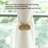 Magnetic Curtain Tie Backs -Brown