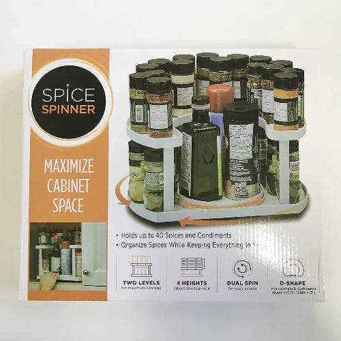 Tabletop Double Layer Seasoning Spice Storage Rack