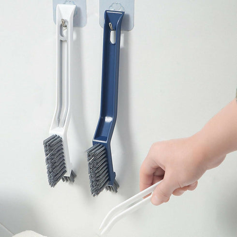 Small Floor Brush for Home Bathroom Blue