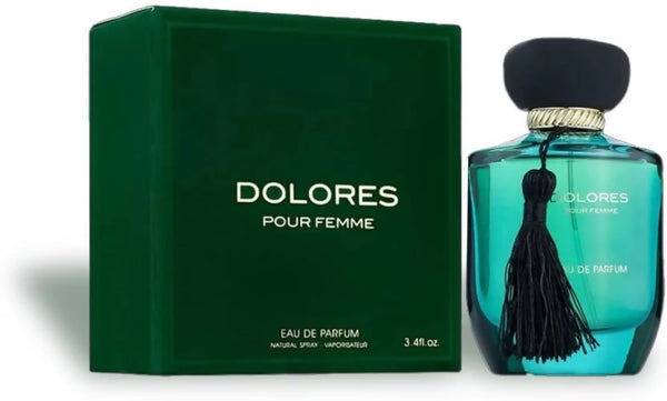 Fragrance World Dolores Pour Femme Eau de Parfum - Woody for Women (100 ml, Pack of 1)