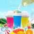 Portable Quick-Freeze Cup for Homemade Frozen Drinks-Yellow