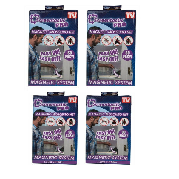 Magnetic Mosquito Net- 4 Pack