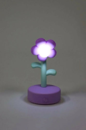 Rechargeable 500mah LED Flower Table Lamp with Ambient RGB Light