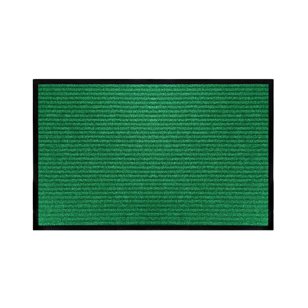 Ribbed Doormat - 100% Polyester & 100% PVC Backing - 50x80cm