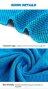 100cm Customized Cool Sport Towel Quick Dry Sport Ice Cooling Microfiber Towel Microfiber Cool Towel with Bottle