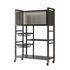 Kitchen Floor-standing Storage Rack, Multi-layer Fruit and Vegetable Storage Rack-FU-10027 - BLACK