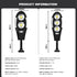 Solar induction outdoor led solar street light solar