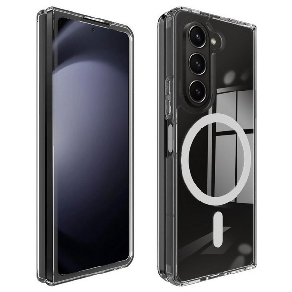 Clear Magsafe Protective Case Compatible With Samsung Z Fold 5