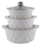 Versatile Cookware Soup Pot and Bowl Set Of 3