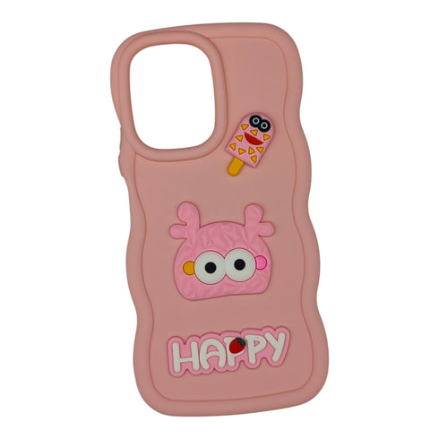 Cute 3D Cartoon Silicone Phone Case Cover Compatible with Xiaomi Redmi 13C