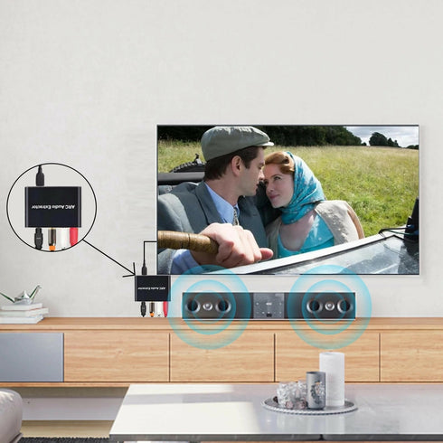 HDMI ARC Adapter - HDMI ARC to RCA Audio Extractor