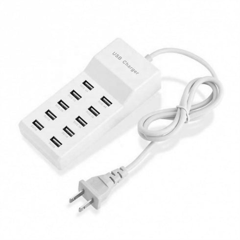 10-Port USB Wall Charger