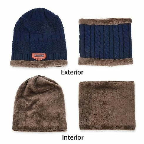 Cozy Fleece Beanie & Scarf