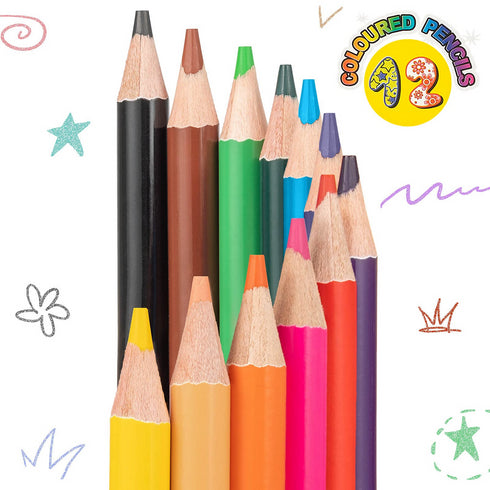 12 Epic Pencil crayons
