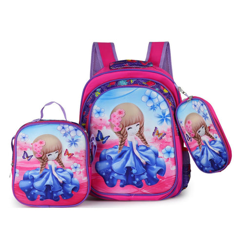 Polyester Fashion School Backpack