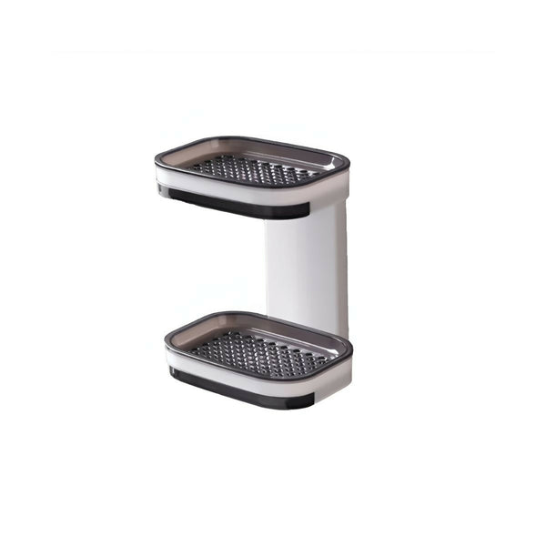 Modern And Sleek Wall Mounted Soap Box - 2 Pack