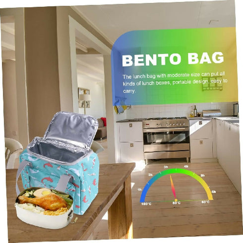 Reusable Lunch Bag Container for Work, Office, Picnic and Beach