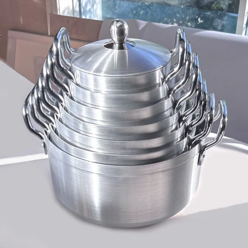 14pcs Aluminum Cookware Set