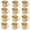 Vintage Enamel Mugs 12pack