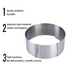 CAKE RING STAINLESS STEEL 8.5CM