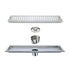 Bathroom Trap Drain Linear Shower Floor Drain 10*40cm