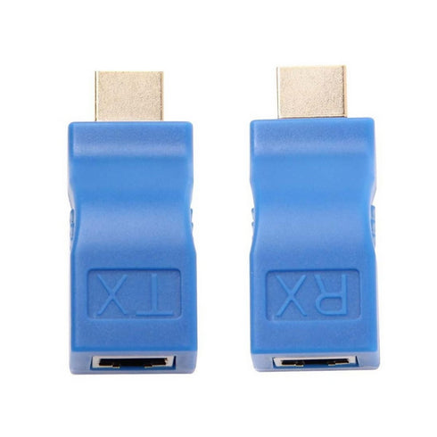 HDMI Extender Adapter, HDMI to RJ45 Ethernet Network Converter Cat5-e/6