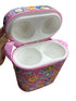 Insulated Plastic Warmer-Double Bottle-Pink