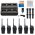 6PCS Baofeng BF-888S Walkie Talkie BF-888S UHF Frequency 400-470MHz Portable Two Way Radio BF-888S 16 Communication Channels