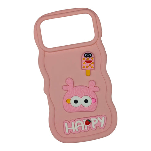 Cute 3D Cartoon Silicone Phone Case Cover Compatible with Iphone - 17 Pro Max