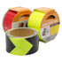 reflective tape 50mmx5m green and black