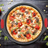 Top Quality Perforated Pizza Pan Nonstick Carbon Steel Pizza Baking Tray