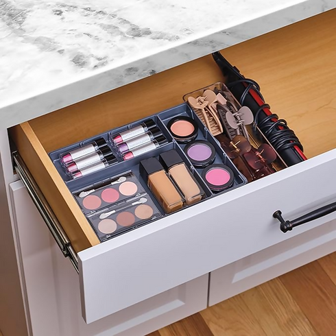 Smart Drawer Organizer, Multi-Level Jewelry and Cosmetics Storage