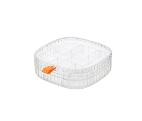 2 Layer Jewellery Storage Box Organiser - Transparent