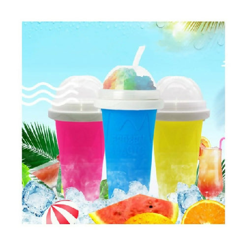 Frozen Magic Cup Slushy With Lids And Straws