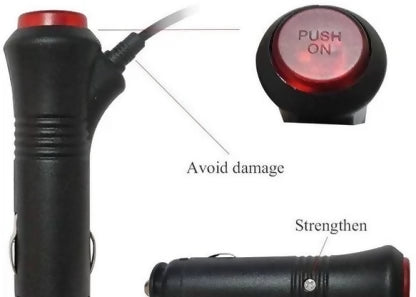 Emergency LED Car Strobe Light - Yellow