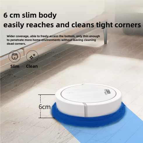 Robot Vacuum Cleaner USB Powered Multi-functional Wet and Dry Mopping Self Cleaning Vacuum Robot