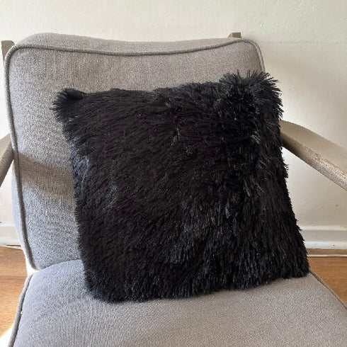 Faux Fur Square Cushion