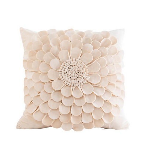 Petal Velvet Decorative Cushion Cover High Quality Custom Pillow