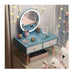 Vanity Desk Set with Drawers-Fu7006