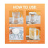 2Pcs Double Layered Frozen cup
