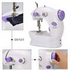 Mini Portable Electric Sewing Machine - White.